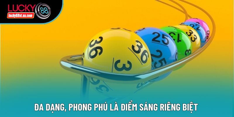 Đa dạng, phong phú là điểm sáng riêng biệt 