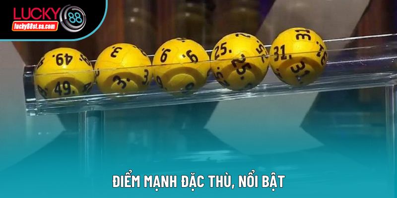 Điểm mạnh đặc thù, nổi bật Điểm mạnh đặc thù, nổi bật